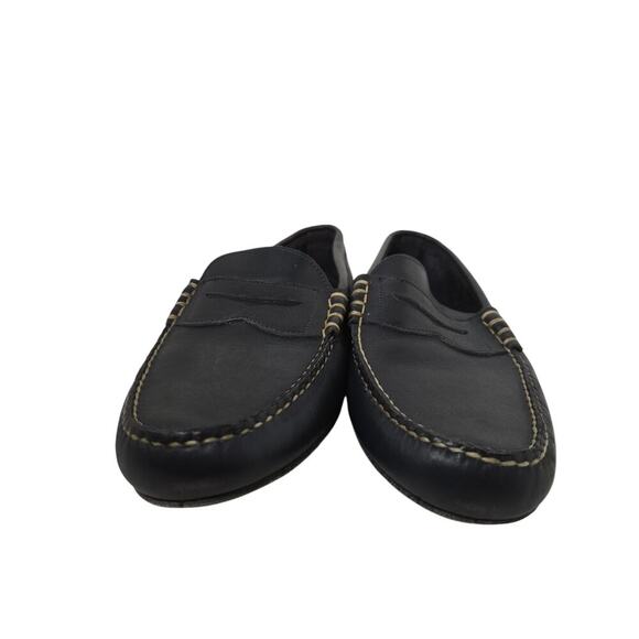 Allen Edmonds Navy Daytona Driving Shoes Size 11.5 - Picture 4 of 7